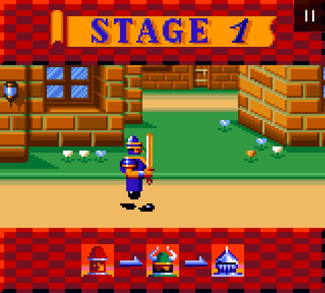 Ichidant-R GG - Game Gear game screenshot (1994) by Sega